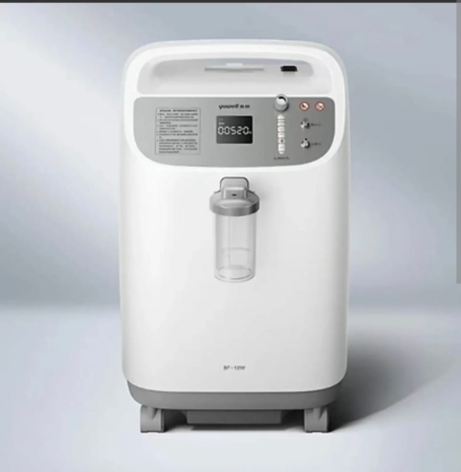 Concentrador YUWELL 10 litros — alto flujo (uso intensivo)